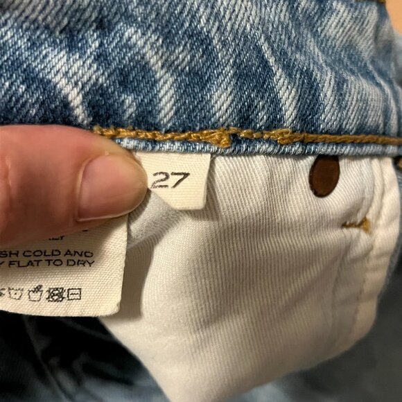 Doen Lady Jean Biarritz Wash Wide Leg Size 27 - Picture 5 of 5